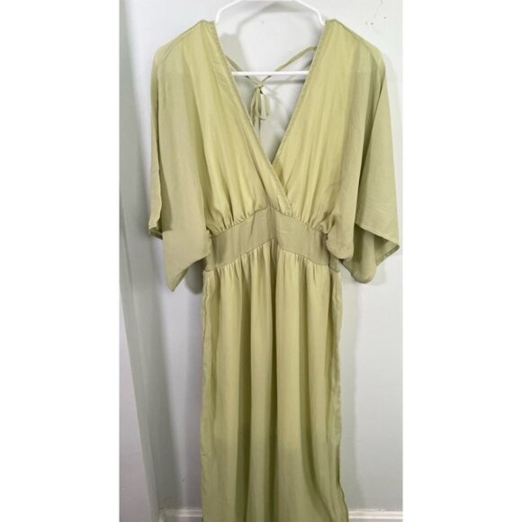 Lime Green Summer Dress - Picture 1 of 4
